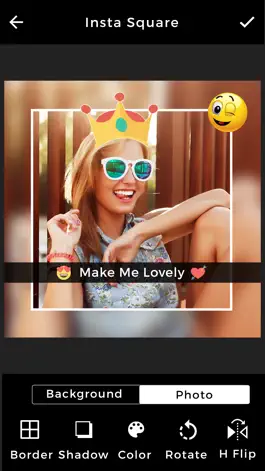 Game screenshot SquareFit No Crop Photo Editor apk