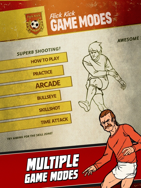 Flick Kick Football Kickoff screenshot 9