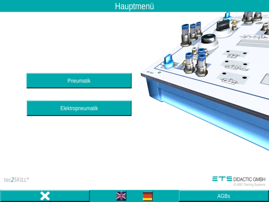 Screenshot #4 pour tec2SKILL Pneumatics