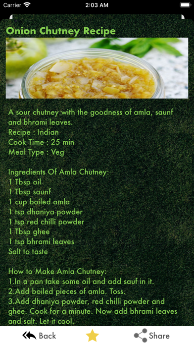 IndianChutney screenshot 3