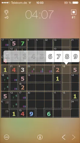 Game screenshot 9 digits - sudoku variations apk