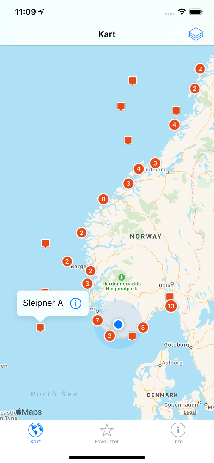 KystVær - Kystverket screenshot 2
