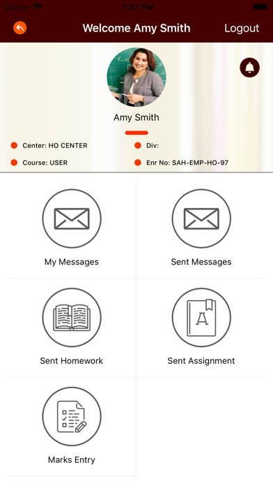 i-Campus Admin Screenshot
