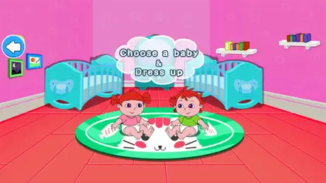 Anna playtime with twins