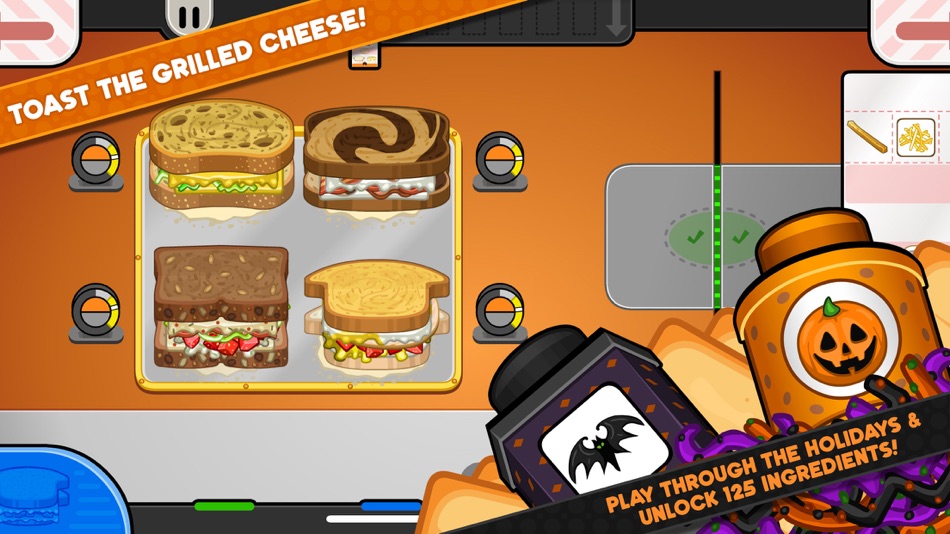 #4. Papa's Cheeseria To Go! (iOS) 由: Flipline Studios