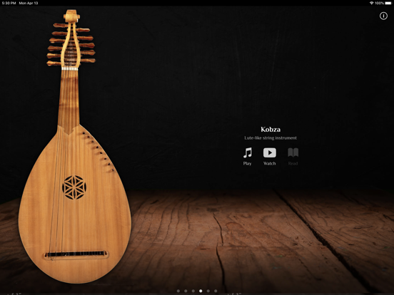 Bandura iPad screenshot 3 - Music app