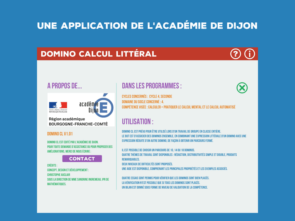 #5. domino CL (iOS) By: Christophe Auclair