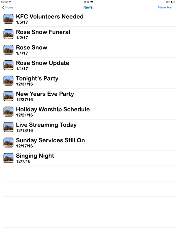 Screenshot #4 pour Fritch Church of Christ