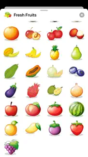 healthy fruit berry stickers iphone screenshot 2