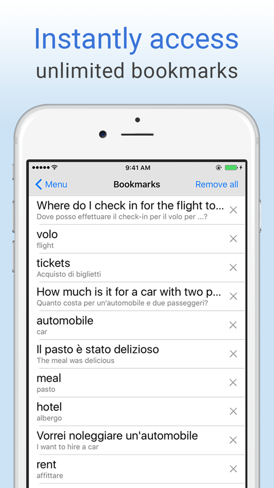 #4. English-Italian Dictionary. (iOS) 由: Farlex, Inc.