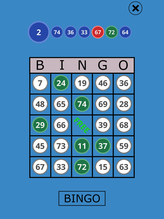 Screenshot #4 pour Classic Bingo Touch