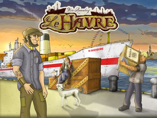 Le Havre (The Harbor) iPad app afbeelding 1