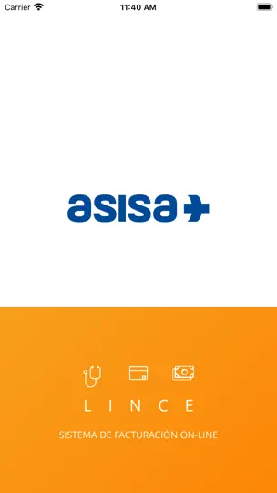 Captura de pantalla de ASISA Lince en iPhone 1