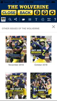 the wolverine magazine iphone screenshot 2
