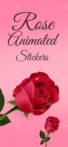 Game screenshot Animated Rose Day Stickers mod apk