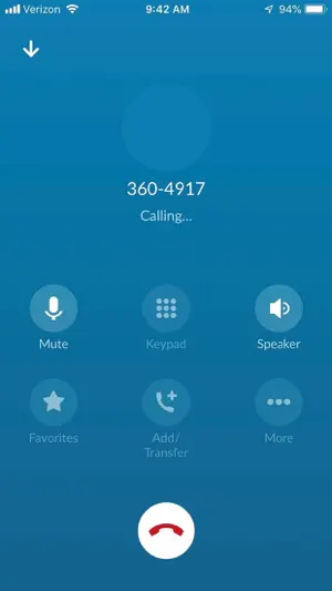 Midco Softphone screenshot 2