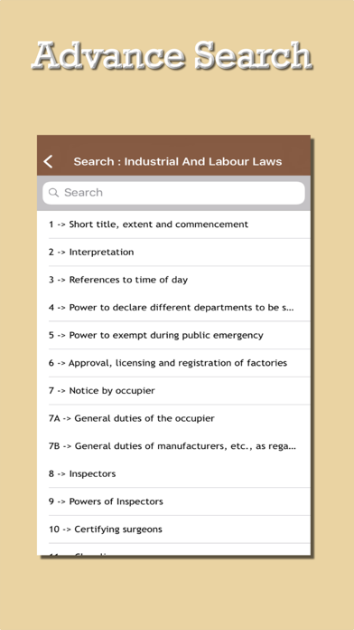 Law-App Screenshot