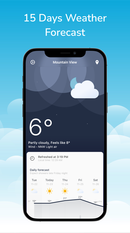 #6. Weather: Today and Forecast (iOS) 由: Bang Hoang