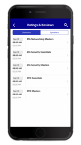 Zscaler Events screenshot