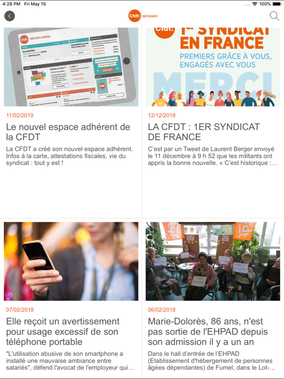 Screenshot #6 pour CFDT SD 13