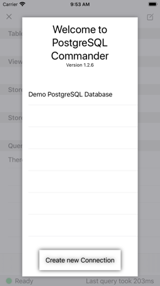PostgreSQL Commander screenshot 4