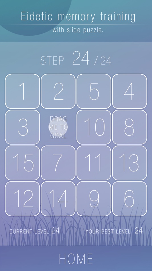 #2. Brain Training 15 puzzle (iOS) 由: makoto yanagisawa