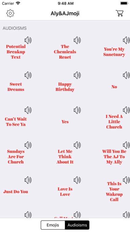 Aly&AJmoji with Audioisms