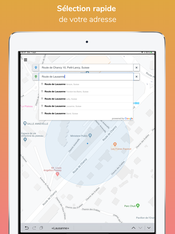 Screenshot #4 pour TAXIS.CH