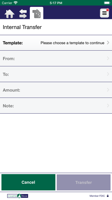 CharterBanker Business Screenshot