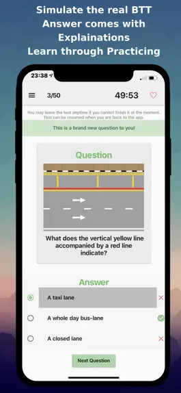 Game screenshot Pass BTT -SG Basic Theory Test apk