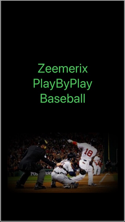 Zeemerix PlayByPlay Baseball!