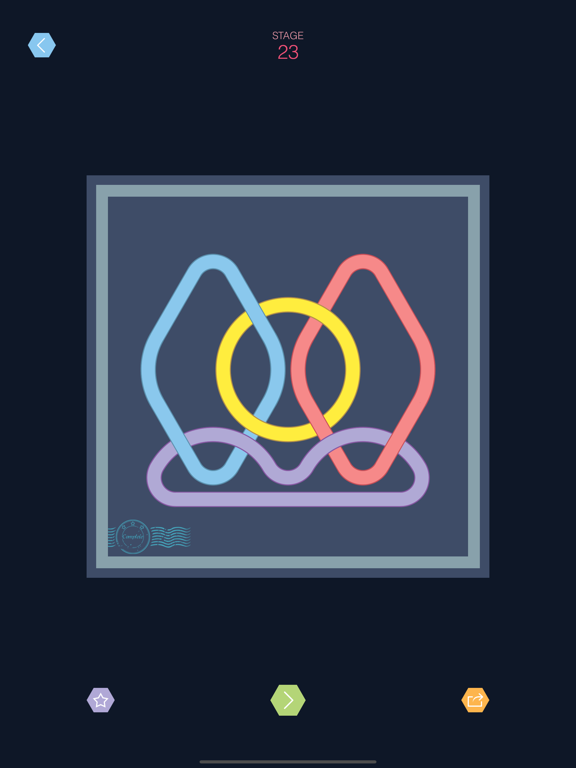 Untie the knots - Art of ropes iPad screenshot 3 - Games app