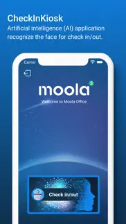 moola check in/out kiosk iphone screenshot 1