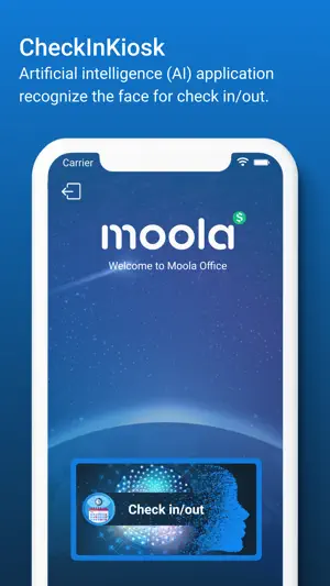 Moola Check-In screenshot 1