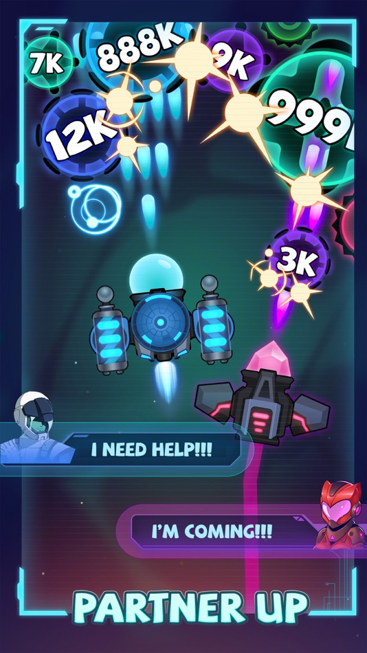 #4. Virus War- Space Shooting Game (iOS) Bởi: Kunpo