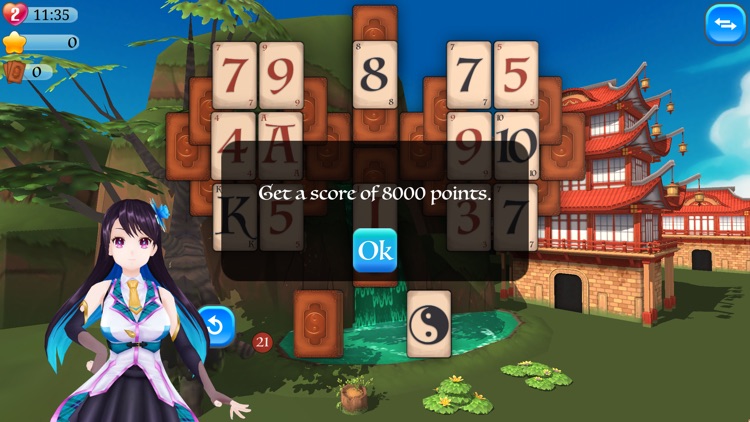 Pyramid Solitaire Asia screenshot-3