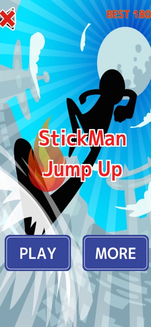 StickMan Jumping Up