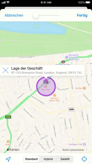 Screenshot von Einfache Einkaufsliste auf dem iPhone 3
