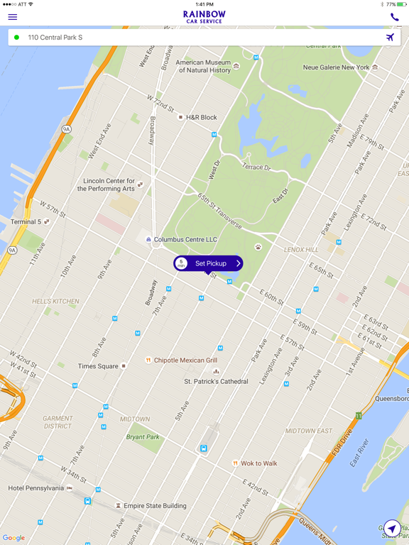 Screenshot #5 pour Rainbow Car Service