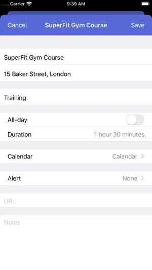 Calendar Paste 3 screenshot 2