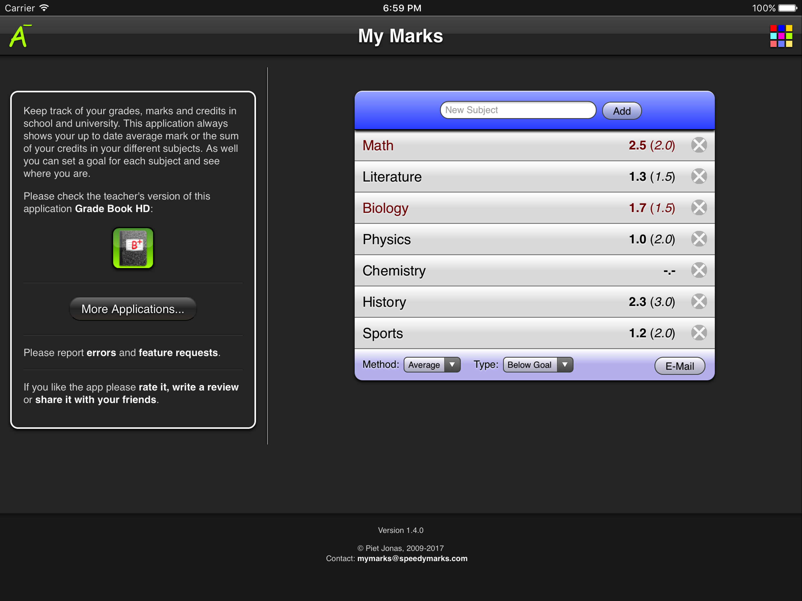 My Marks screenshot 6