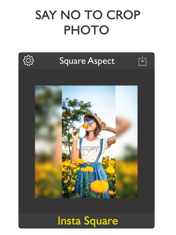 Screenshot #4 pour Square Pic Photo Editor