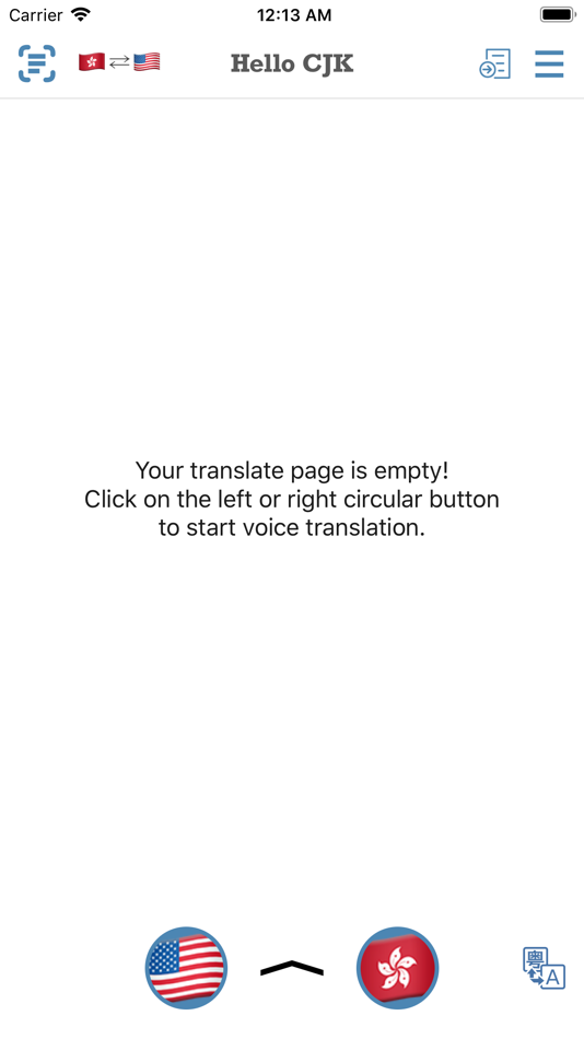 #1. Hello CJK - Voice Translation (iOS) 由: Xiu Ling Wu