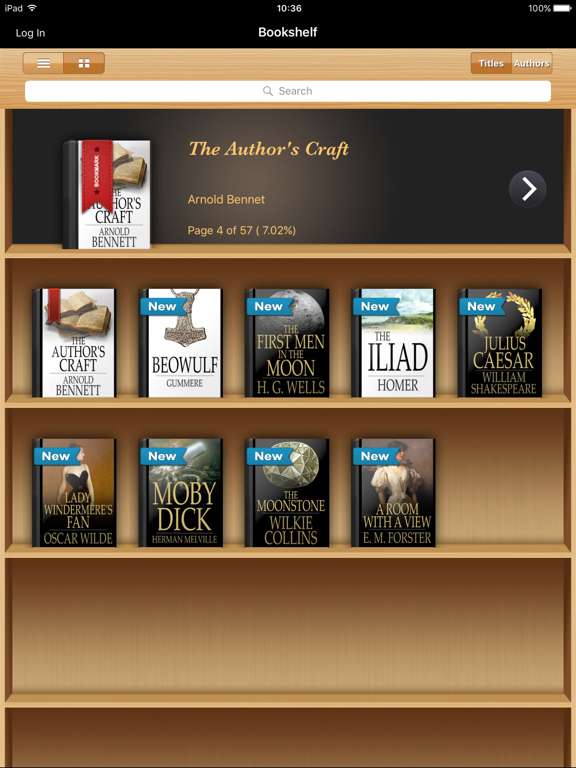 Screenshot #4 pour Ebook Reader