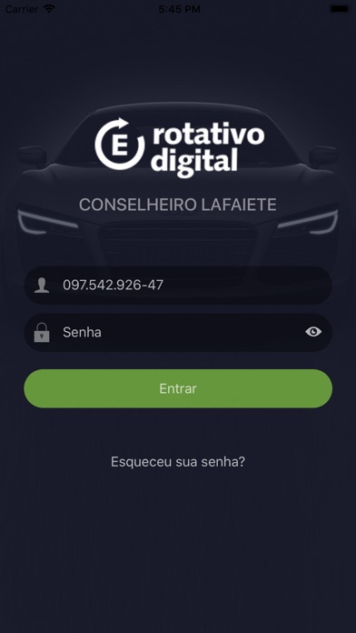 App screenshot
