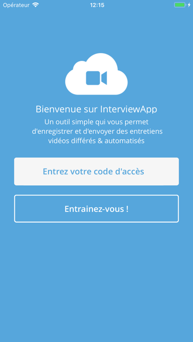 Screenshot #1 pour InterviewApp