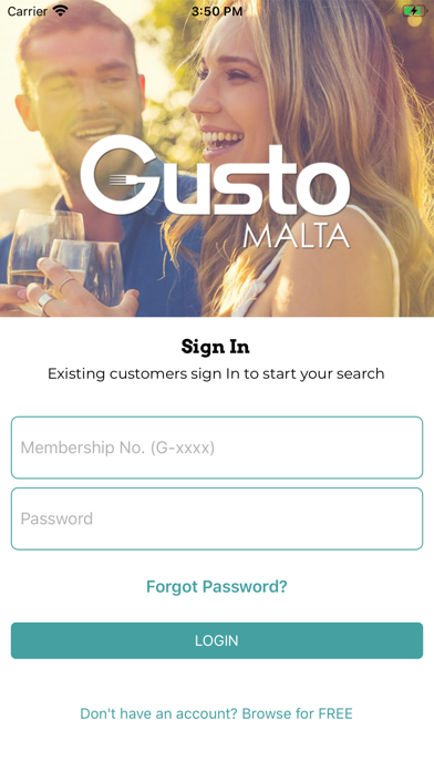 Screenshot 2 of Gusto Malta App