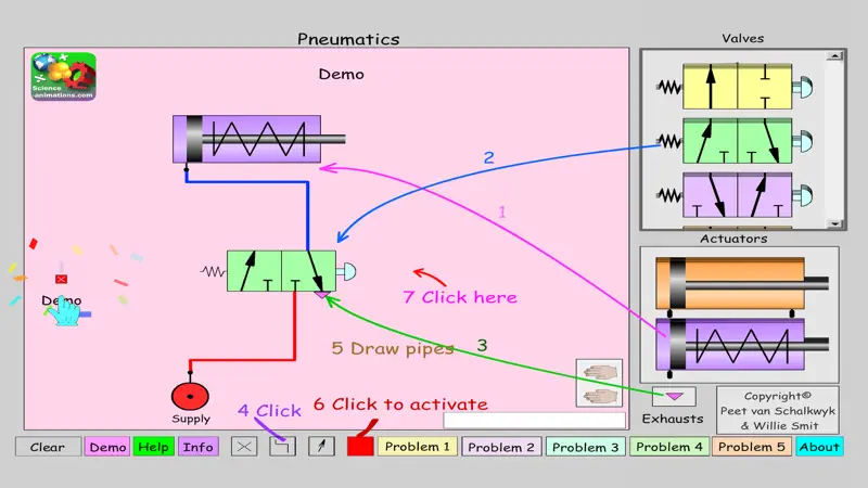 Pneumatics Animation screenshot 5 of 6