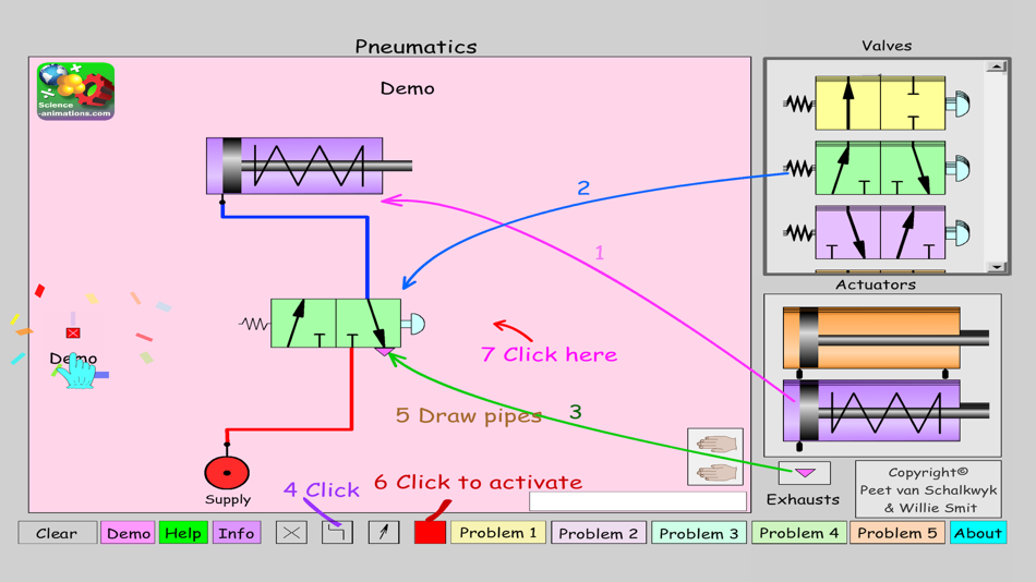 #5. Pneumatics Animation (iOS) 由: Willie van Schalkwyk