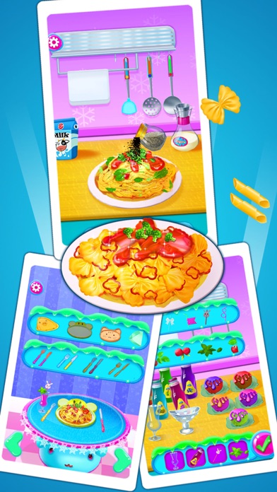 Cooking Pasta in Kitchen Screenshot